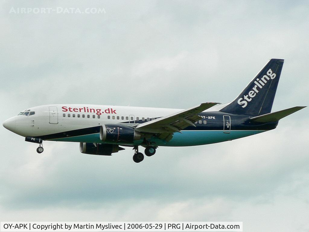 OY-APK, 1997 Boeing 737-5L9 C/N 28995, Boeing 737-5L9