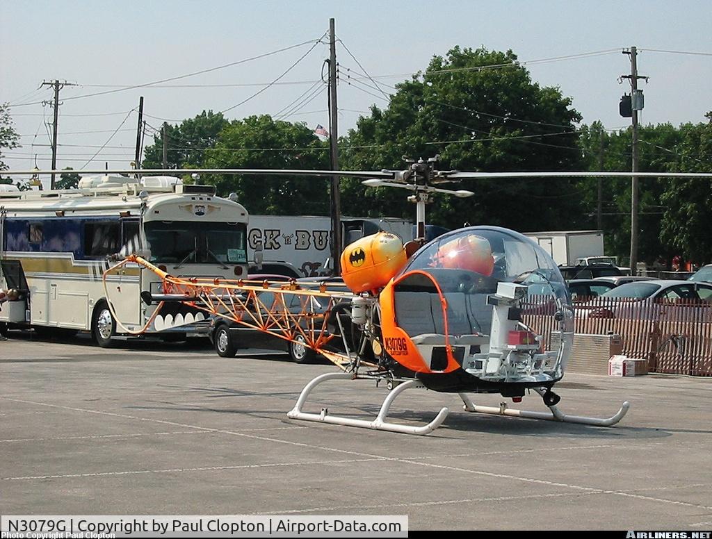 N3079G, 1964 Bell 47G-3B-1 Sioux C/N 2921, The original Bat Copter