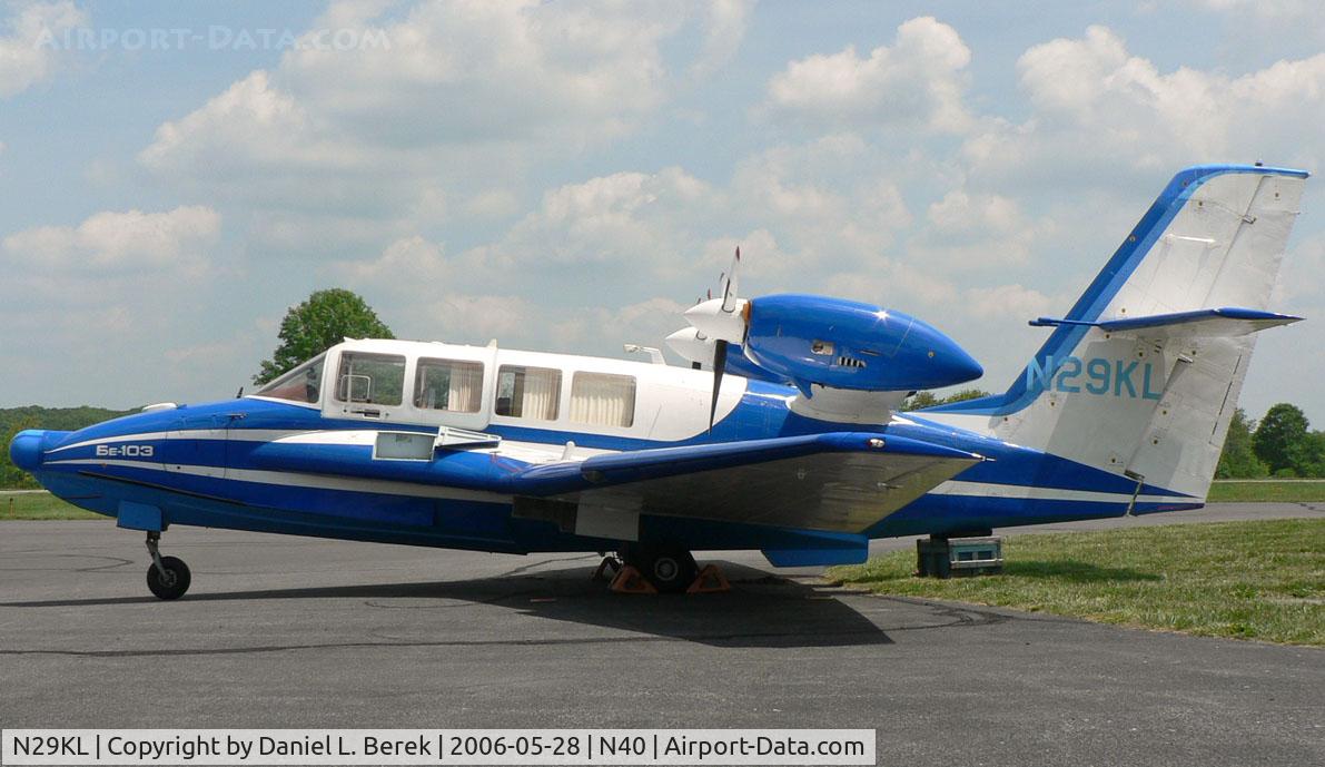 N29KL, 2003 Beriev Be-103 C/N 3302, Currently, there are only three of these beautiful and unusual Beriev Be-103 in the US; all three call Sky Manor Airport, Pittstown, NJ, their home.