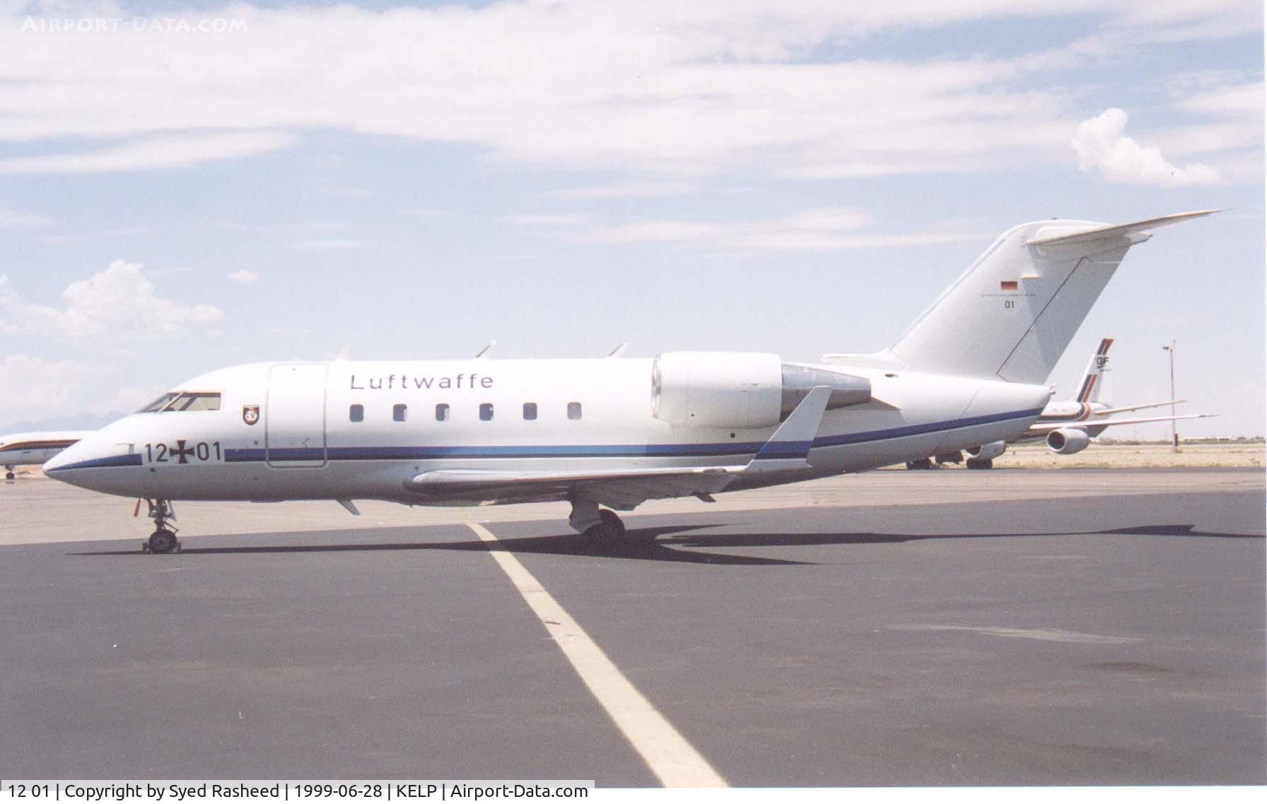 12 01, 1984 Canadair Challenger 601 (CL-600-2A12) C/N 3031, Luftwaffe Challenger