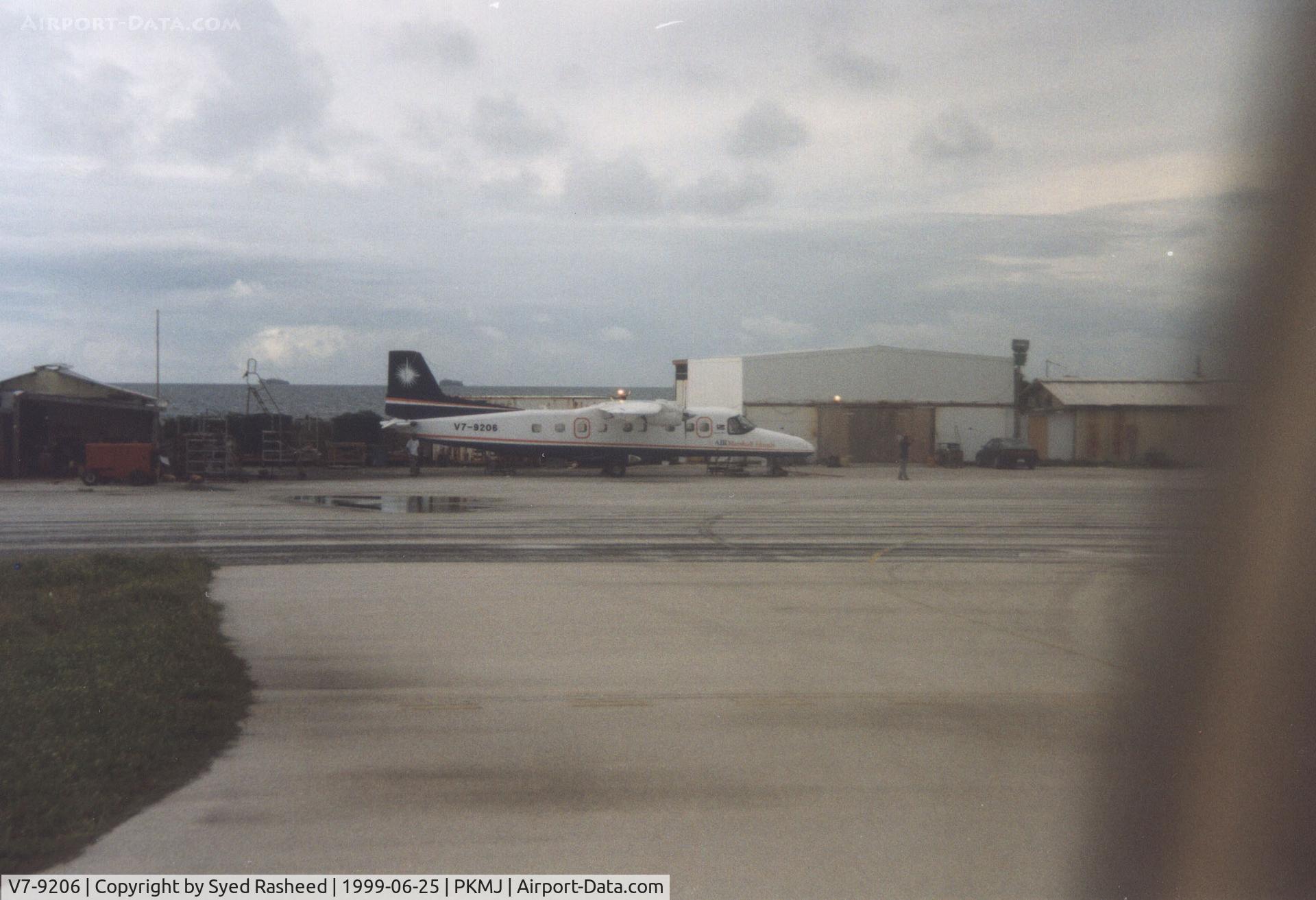 V7-9206, 1991 Dornier 228-212 C/N 8194, Dornier 228 - Air Marshall Island - Taken from N25AZ