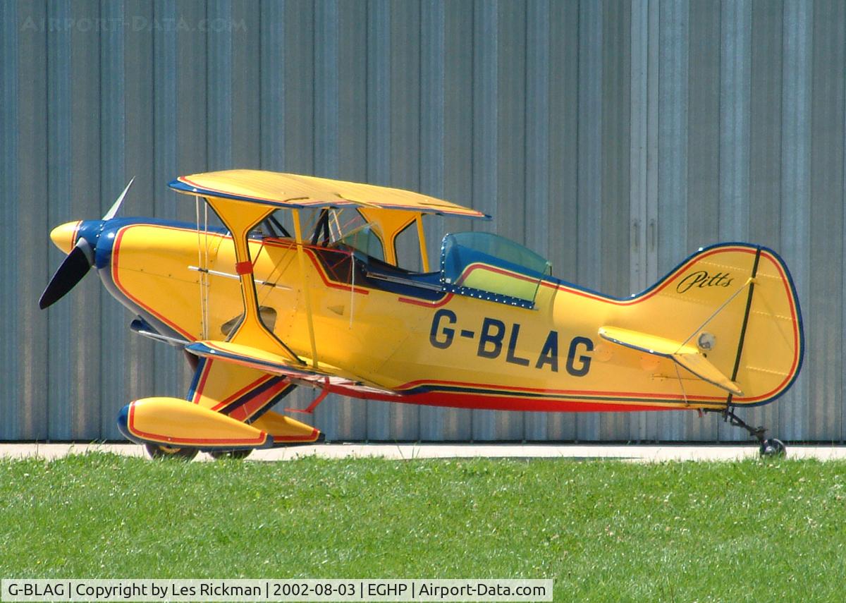 G-BLAG, 1984 Pitts S-1D Special C/N PFA 009-10195, Pitts S-1D Special