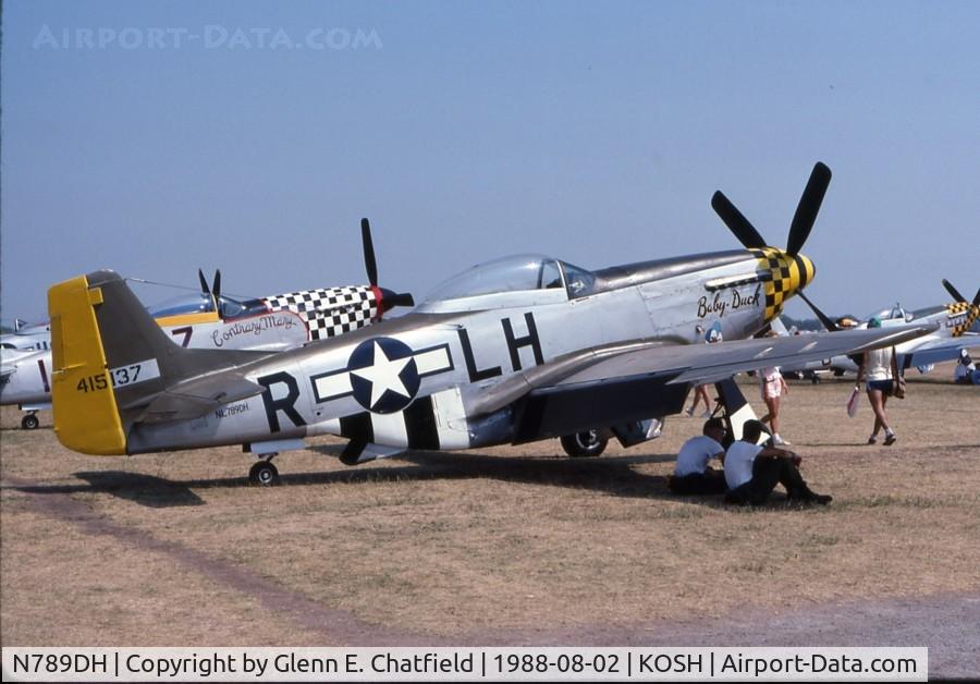 N789DH, 1944 North American P-51D Mustang C/N 122-31945, At the EAA Fly In