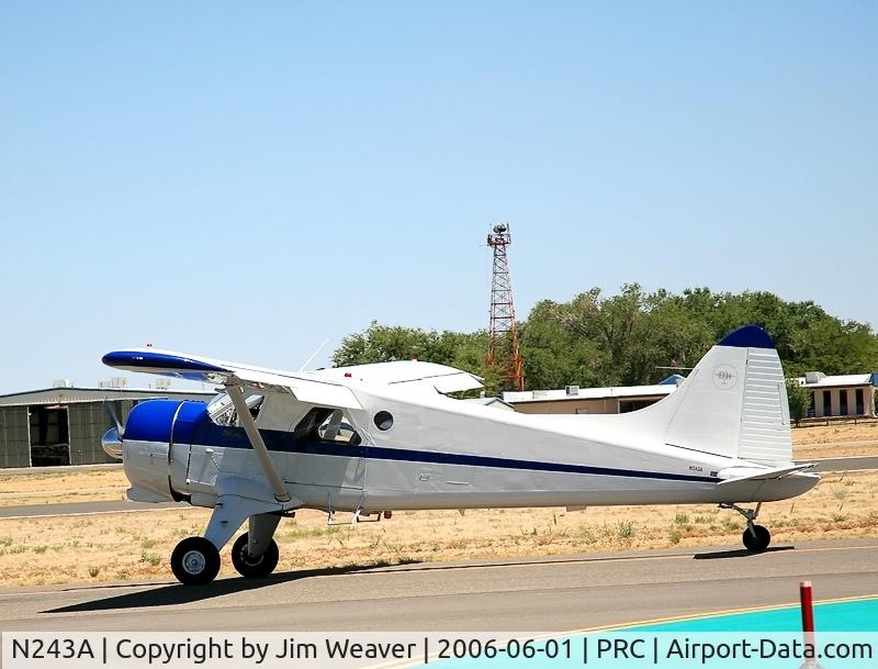 N243A, 1958 De Havilland Canada DHC-2 C/N 1244, Photographed at Love Field, Prescott, AZ