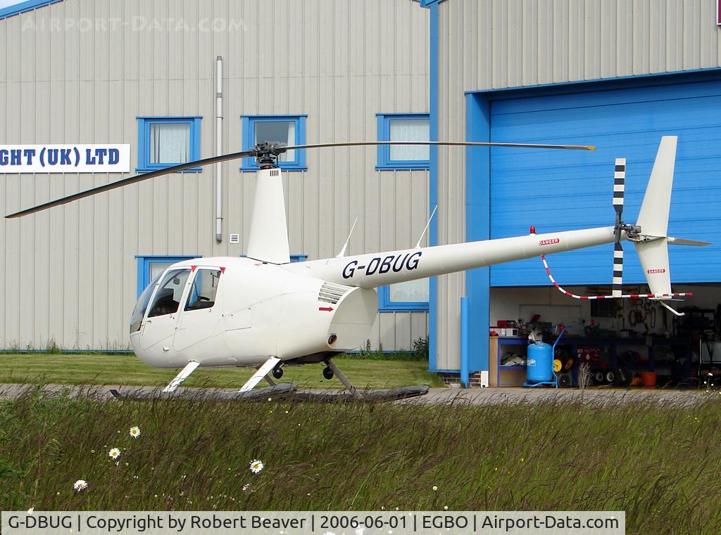 G-DBUG, 2002 Robinson R44 Clipper C/N 1256, Robinson R44 Clipper (Previously G-OBHI)