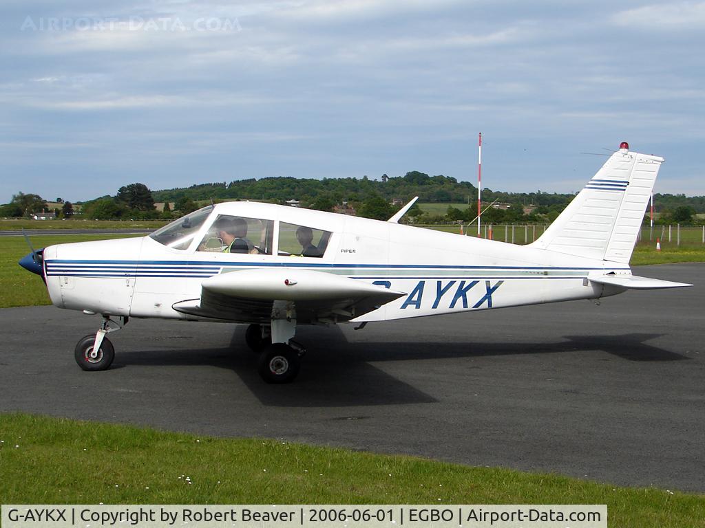 G-AYKX, 1970 Piper PA-28-140 Cherokee C/N 28-26933, Piper PA 28-140 Cherokee