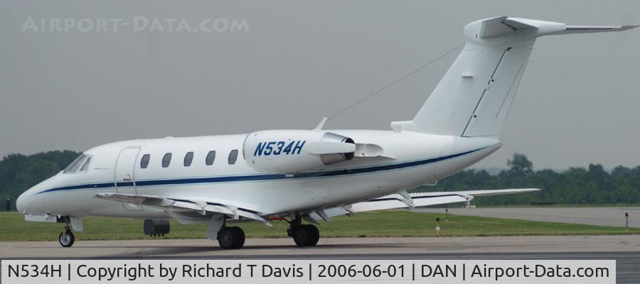 N534H, 1991 Cessna 650 C/N 650-0196, 1991 Cessna 650 in Danville Va.