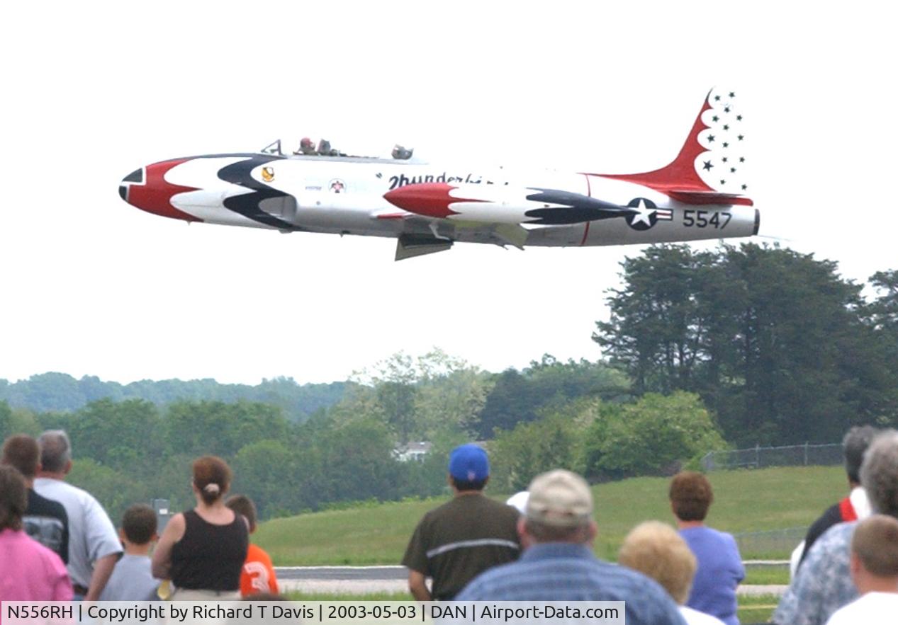 N556RH, 1958 Lockheed T-33A C/N 58-665, 1958 Lockheed T-33A in Danville Va.
