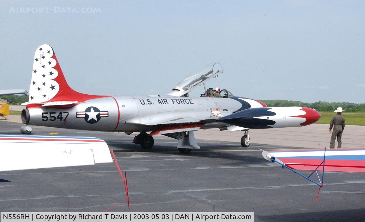 N556RH, 1958 Lockheed T-33A C/N 58-665, 1958 Lockheed T-33A in Danville Va.
