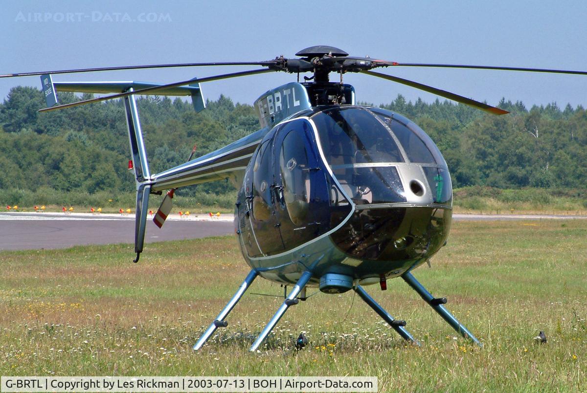 G-BRTL, 1989 McDonnell Douglas MD-500E (369E) C/N 0356E, Hughes 369E