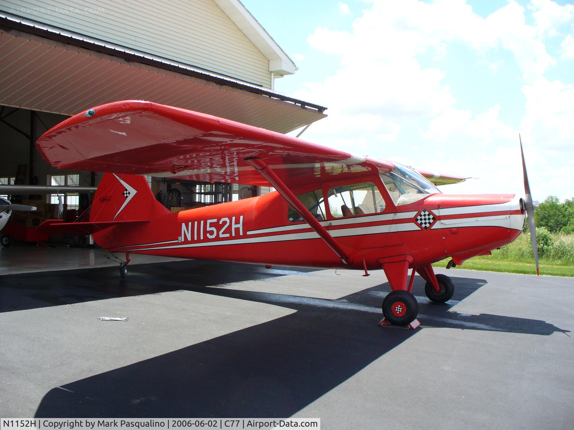 N1152H, 1948 Aeronca 15AC Sedan C/N 15AC-165, Aeonca 15AC