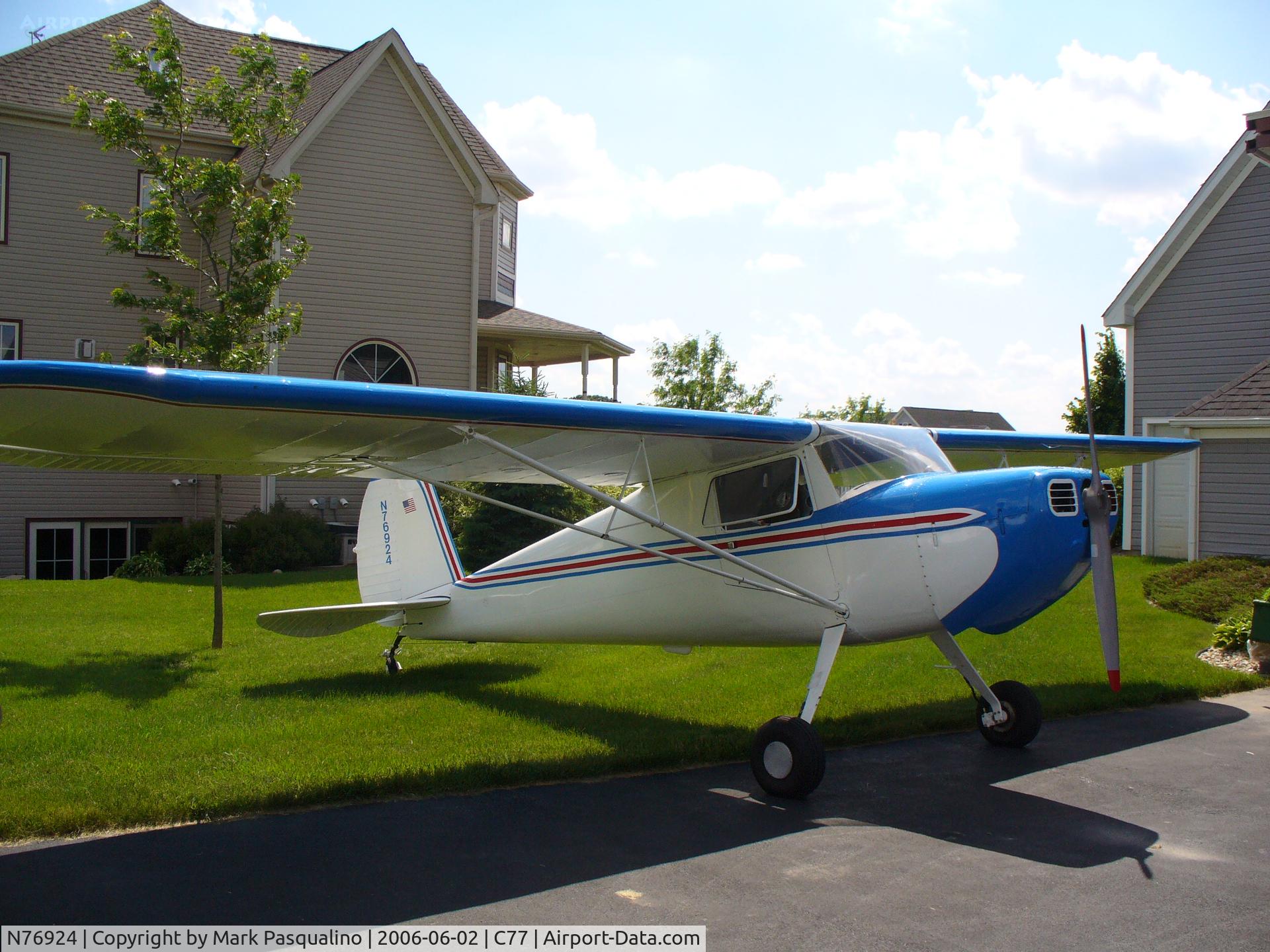 N76924, 1946 Cessna 120 C/N 11366, Cessna 120