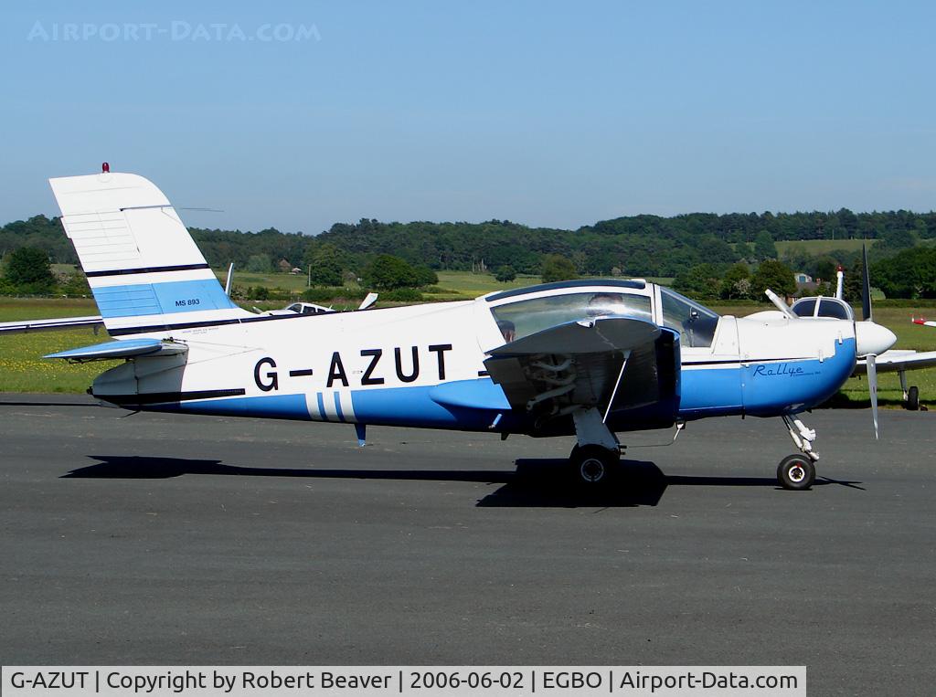 G-AZUT, 1969 Morane-Saulnier MS.893A Rallye Commodore 180 C/N 10963, Morane Saulnier MS.893A Rallye Commodore 180
