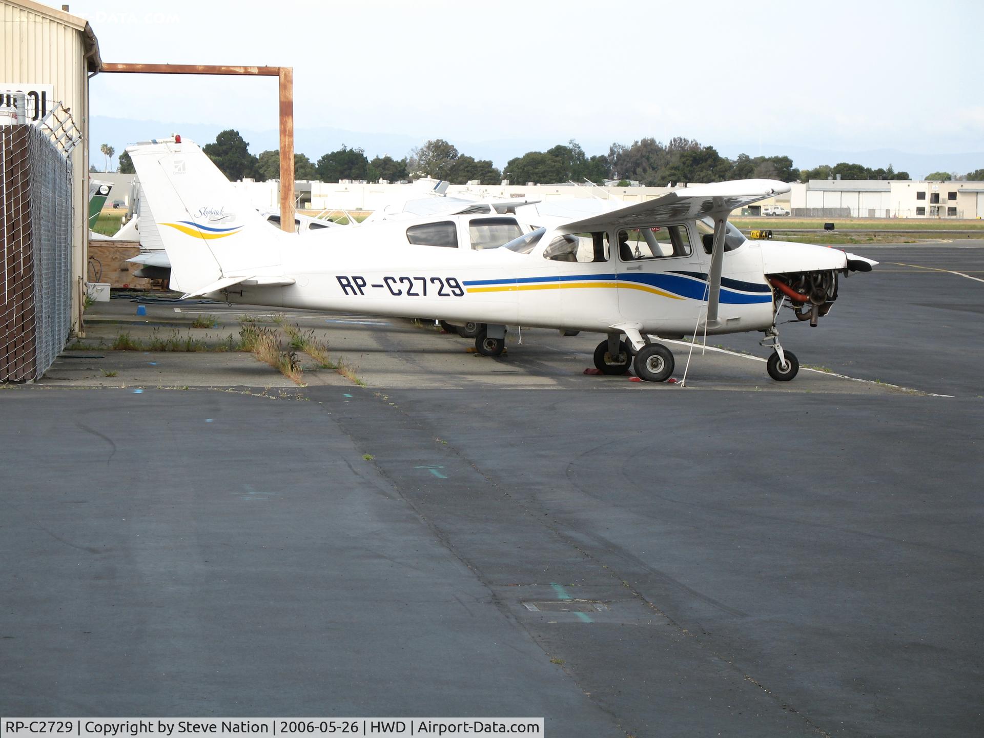 RP-C2729, Cessna 172S SP C/N Not found RP-C2729, Cessna 172S Skyhawk SP @ Hayward Air Terminal, CA