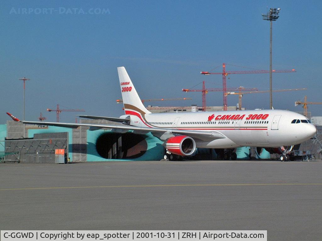 C-GGWD, 2000 Airbus A330-202 C/N 339, Engine-test