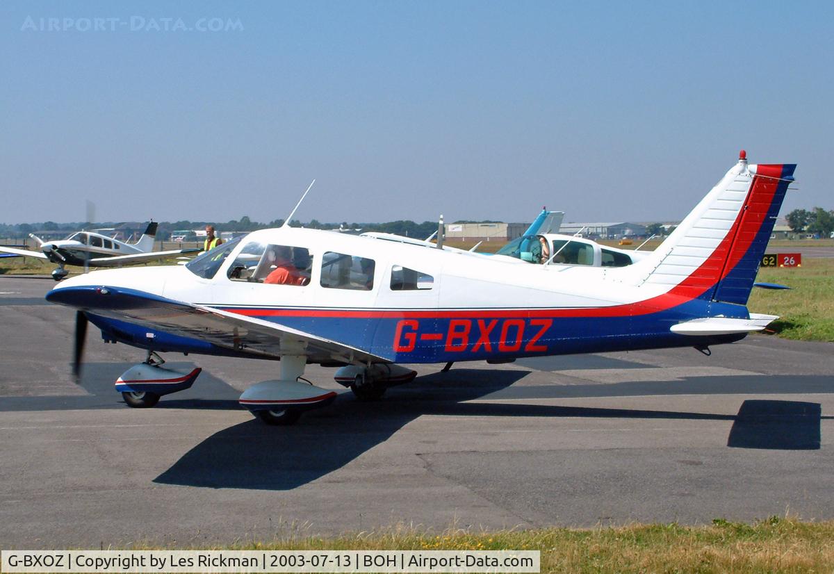 G-BXOZ, 1977 Piper PA-28-181 Cherokee Archer II C/N 28-7790173, PA-28-181 Archer 11