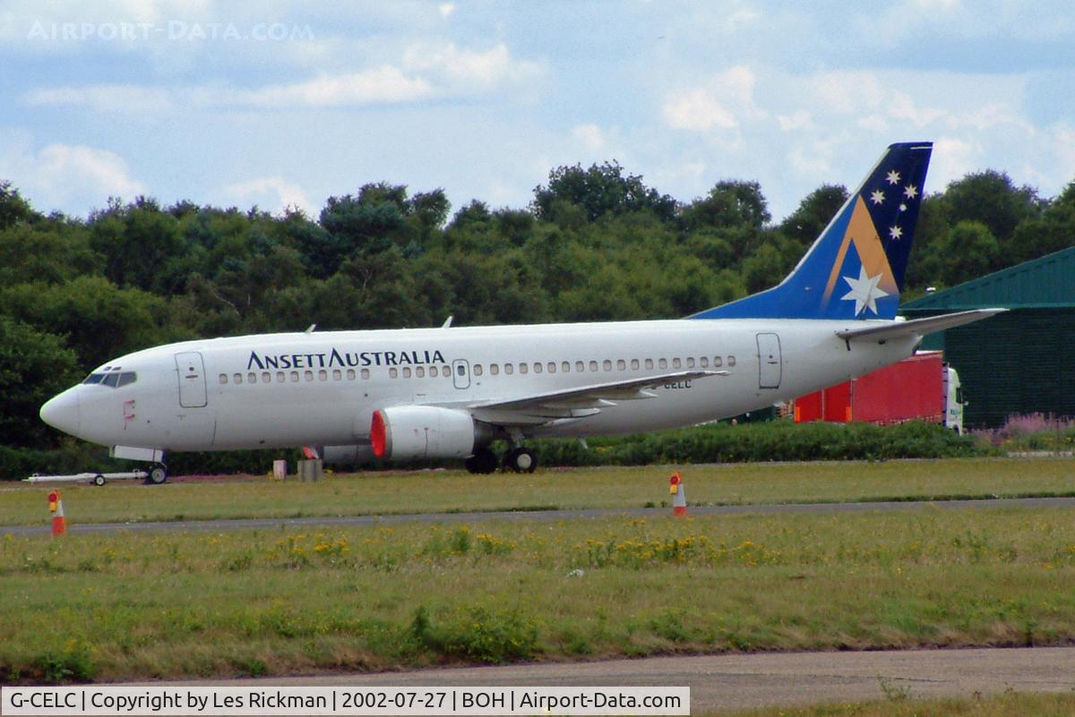 G-CELC, 1987 Boeing 737-33A C/N 23831, Boeing 737 377