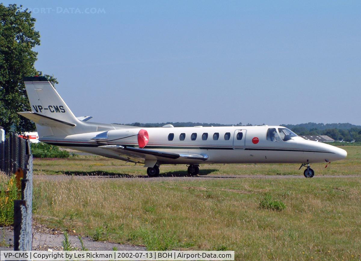 VP-CMS, 1998 Cessna 560 Citation Ultra C/N 560-0457, Cessna Citation 560 (G-GRGS)