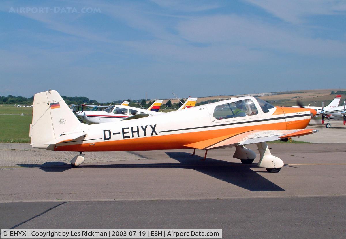 D-EHYX, Bolkow Bo-207 C/N 209, Bolkow BO-207