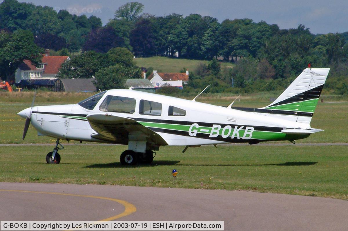 G-BOKB, 1982 Piper PA-28-161 Cherokee Warrior II C/N 28-8216077, PA-28-161 Warrior 11