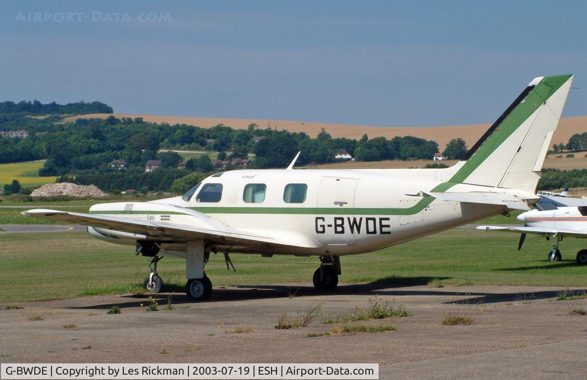 G-BWDE, 1974 Piper PA-31P-425 Pressurized Navajo Navajo C/N 31P-7400193, PA-31P Pressurised Navajo
