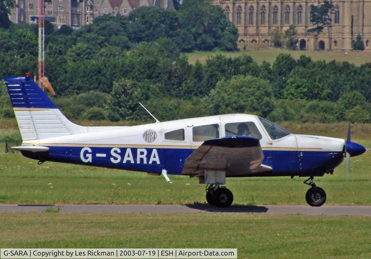 G-SARA, 1979 Piper PA-28-181 Cherokee Archer II C/N 28-7990039, PA-28-181 Archer 11