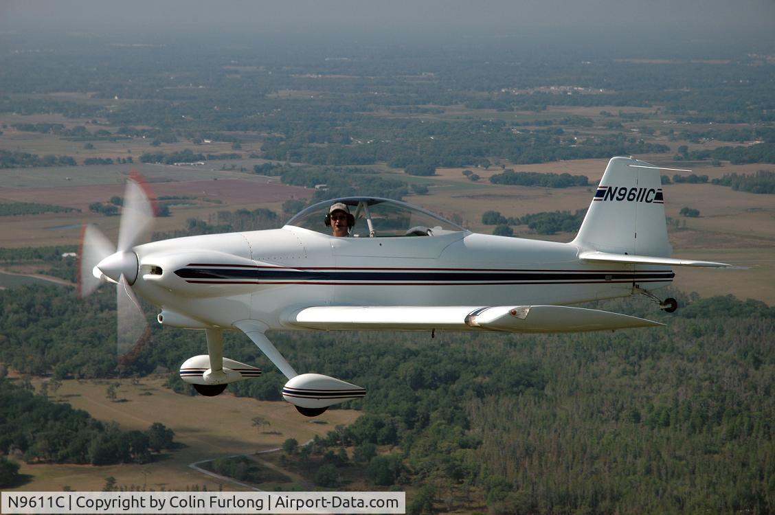 N9611C, 1997 Vans RV-4 C/N 1, Flying my RV-4, N9611C to Sun-N-Fun 2006