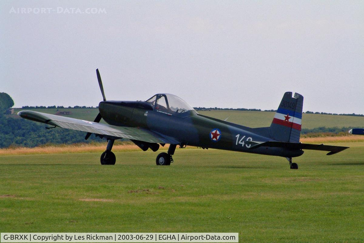 G-BRXK, 1977 Soko P-2 Kraguj C/N 033, Soko P-2 Kraguj (30149)