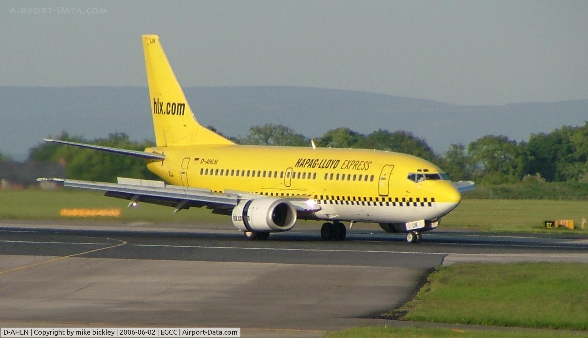 D-AHLN, 1991 Boeing 737-5K5 C/N 25062, more taxi than times square