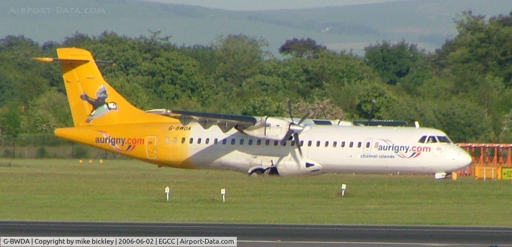 G-BWDA, 1995 ATR 72-202 C/N 444, nice puffin livery