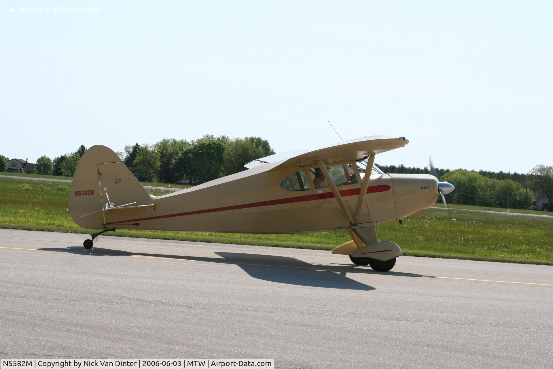 N5582M, Piper PA-16 Clipper C/N 16-40, Manitowoc Air Show