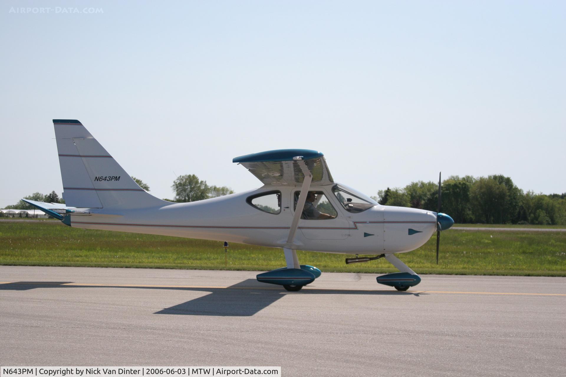 N643PM, 2002 Stoddard-Hamilton GlaStar C/N 5333, Manitowoc Air Show