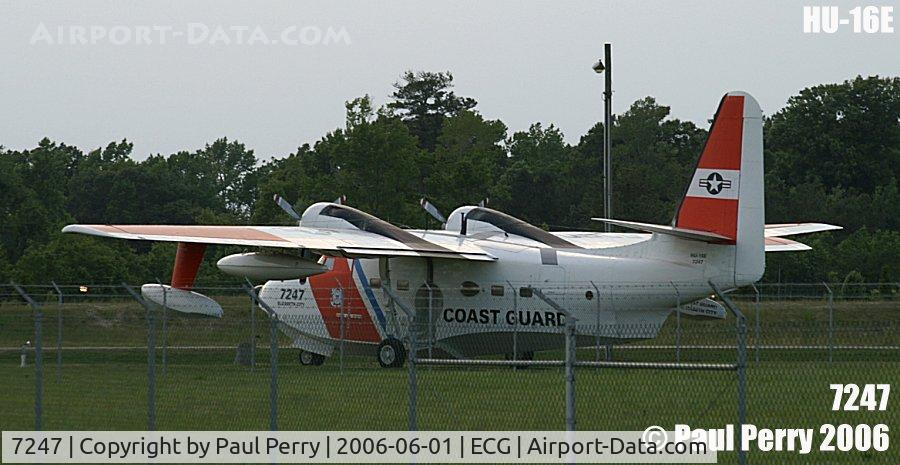 7247, 1951 Grumman UF-1G (HU-16B) Albatross C/N G-336, Well preserved Albatross, the other gate guard