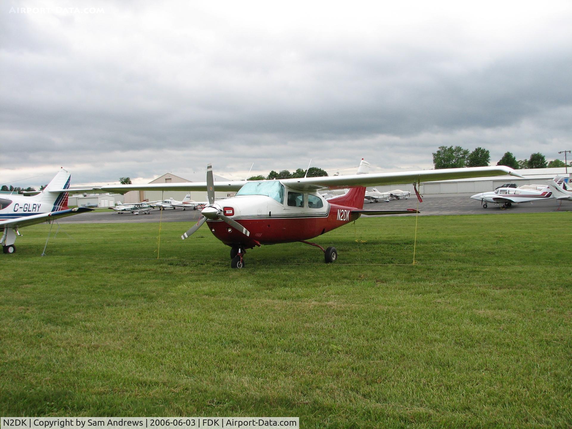 N2DK, 1974 Cessna 210L Centurion C/N 21060461, On the Grass at AOPA Fly-in 2006