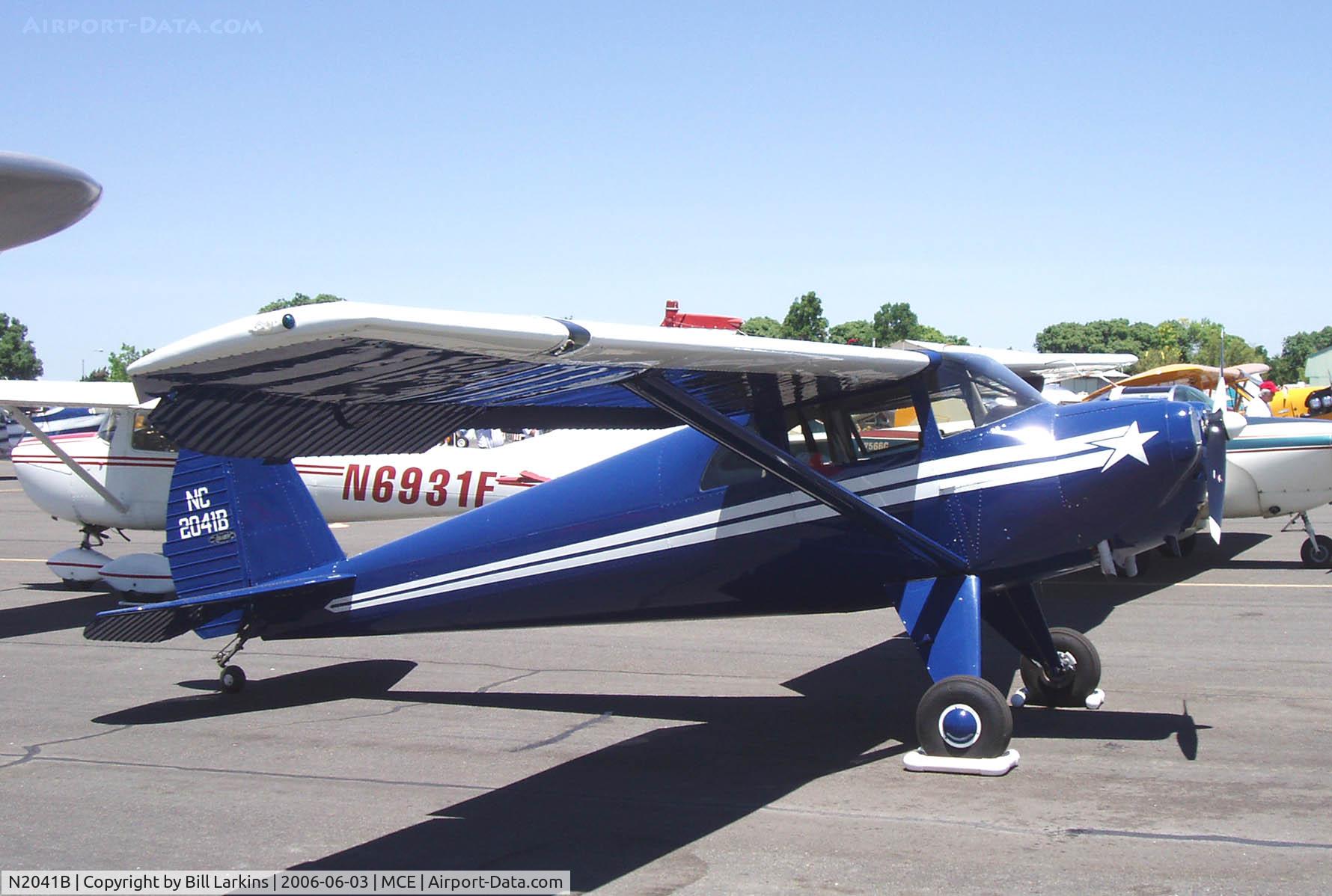 N2041B, 1948 Luscombe 8A C/N 6468, At 2006 Merced show