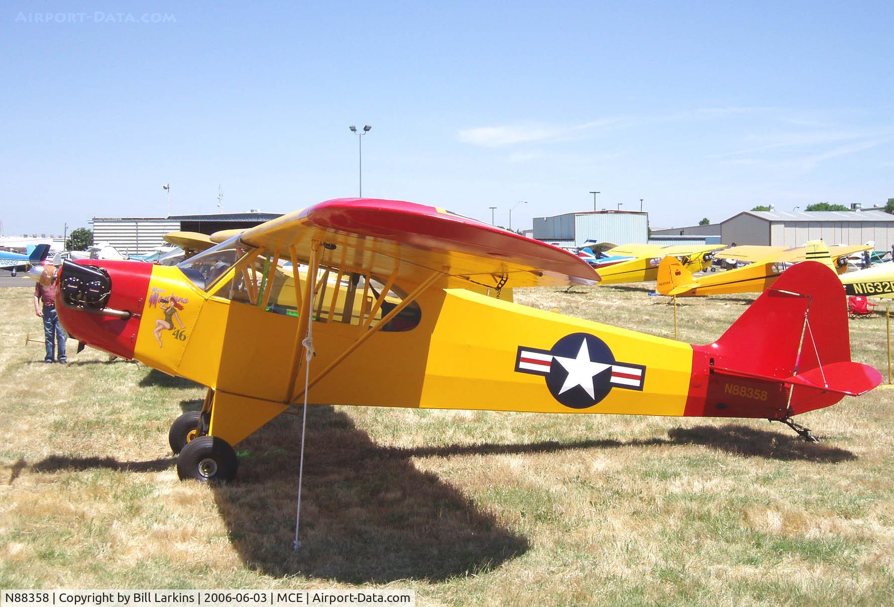 N88358, 1946 Piper J3C-65 Cub C/N 15976, A colorful Cub