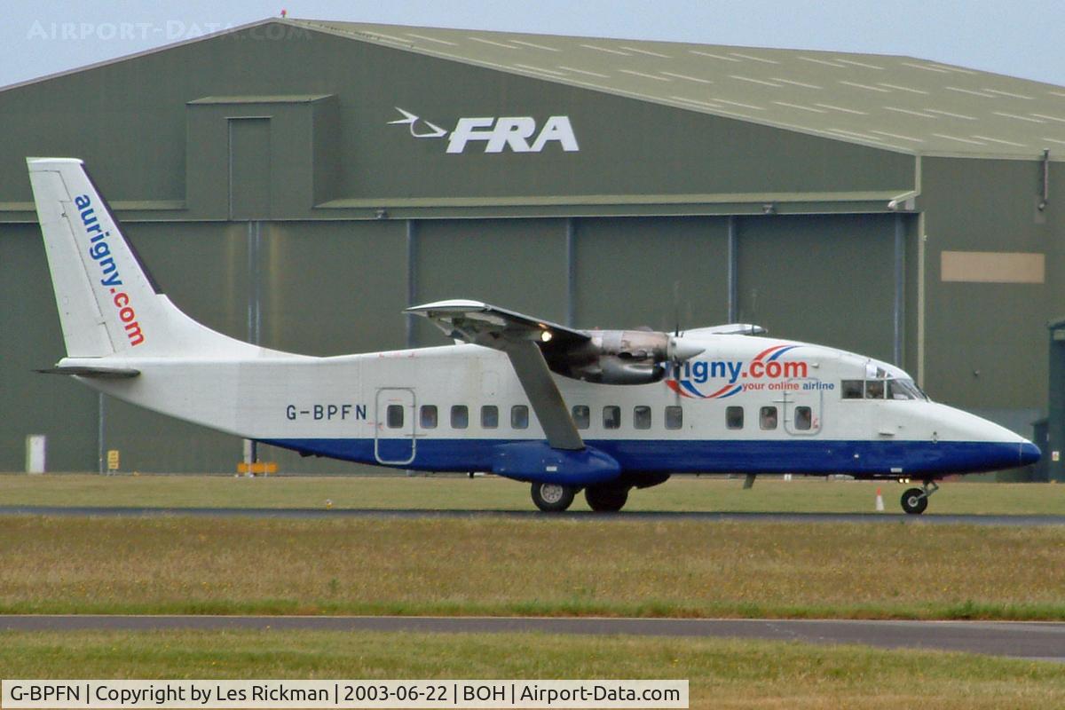 G-BPFN, 1988 Short 360-100 C/N SH.3747, Shorts SD3-60 Variant 100