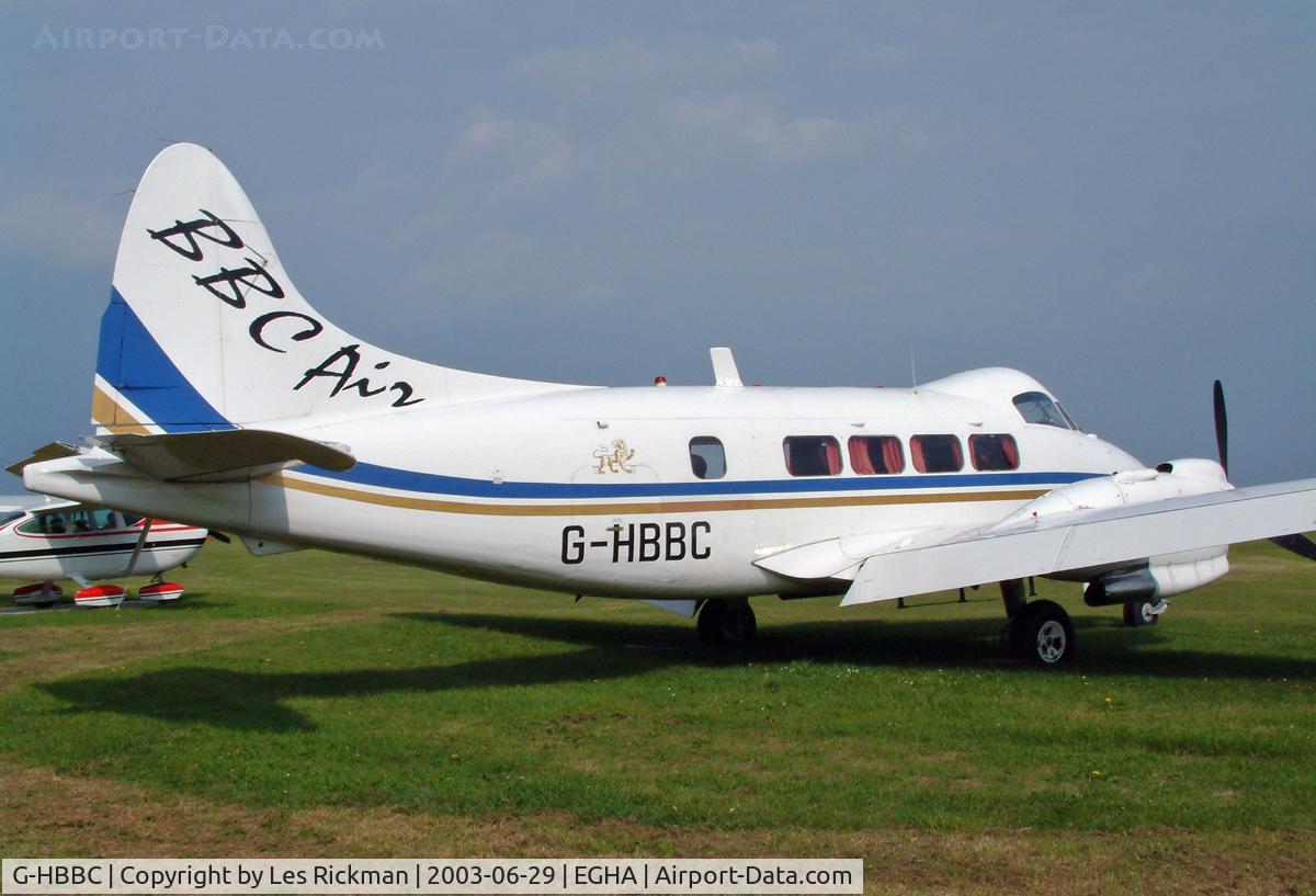 G-HBBC, 1948 De Havilland DH-104 Dove 8 C/N 04211, D.H 104 Dove 8