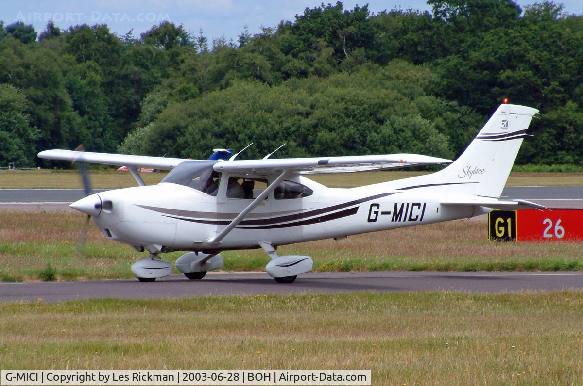 G-MICI, 1999 Cessna 182S Skylane C/N 182-80546, Cessna 182S