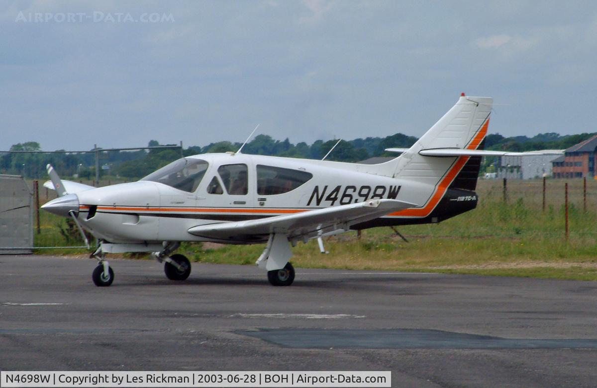 N4698W, 1978 Rockwell International 112TCA Commander C/N 13274, R.Commander 114