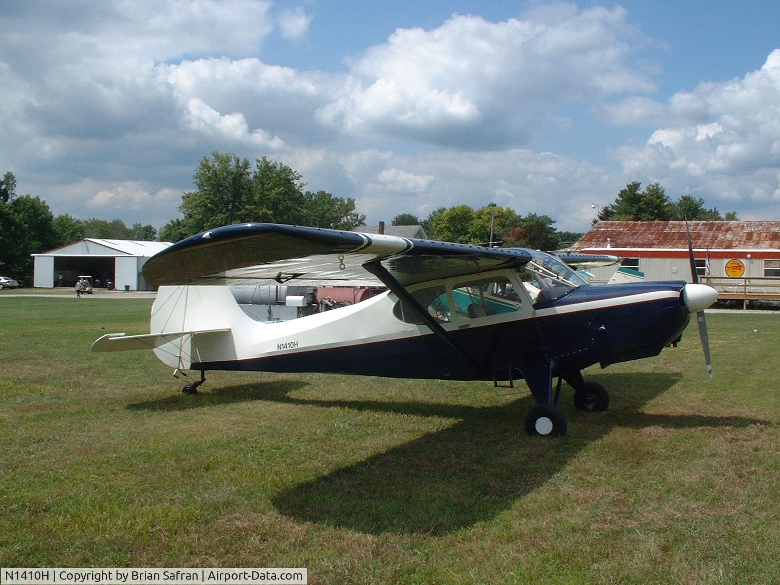 N1410H, 1949 Aeronca 15AC Sedan C/N 15AC-462, 180 HP conversion with vortex generators