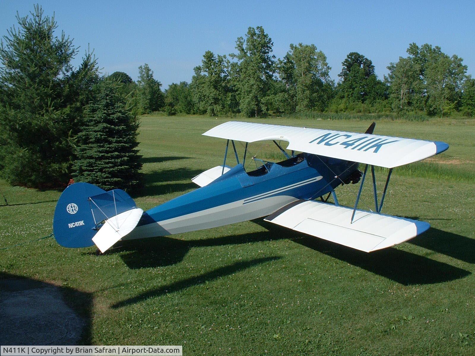 N411K, 1929 Fleet Model 7 C/N 134, Once owned by Everett Dyer and Bob White at Don Helmick's Valley City Airport