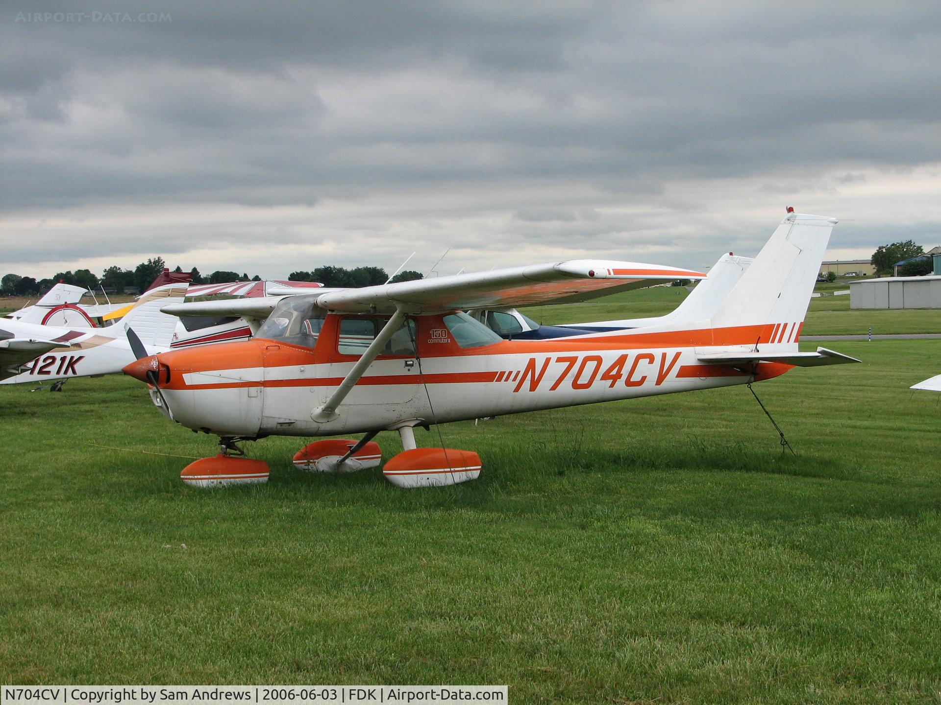 N704CV, 1976 Cessna 150M C/N 15078514, 2006 AOPA Fly-In.