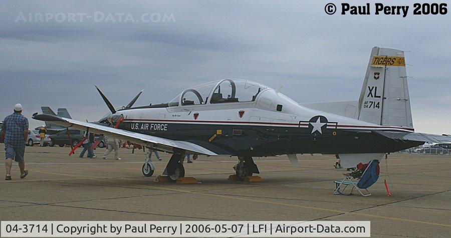 04-3714, Raytheon T-6A Texan II C/N PT-266, New take on an old mission, Basic Flight Training
