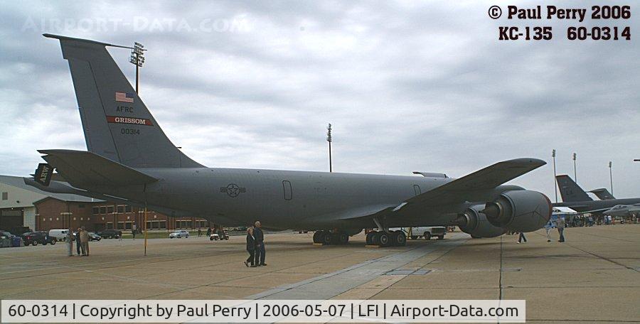 60-0314, 1960 Boeing KC-135R Stratotanker C/N 18089, One of the few ways
