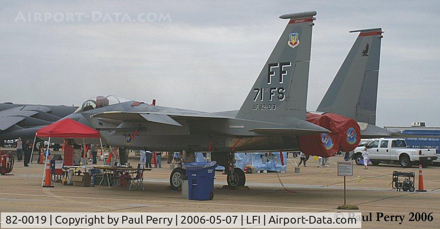 82-0019, 1982 McDonnell Douglas F-15C Eagle C/N 0832/C250, Get it while you can, since the 71st FS is going to the F-22