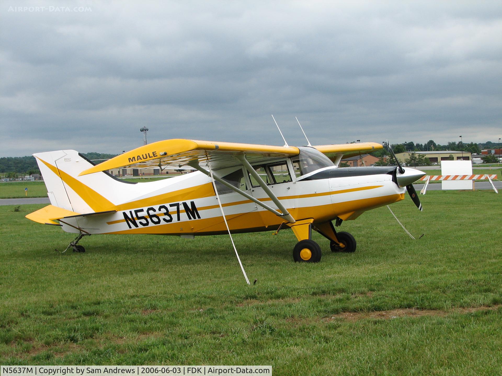 N5637M, 1980 Maule M-5-180C C/N 8008C, On the grass at the AOPA Fly-in 2006.  Down from Pittstown, NJ
