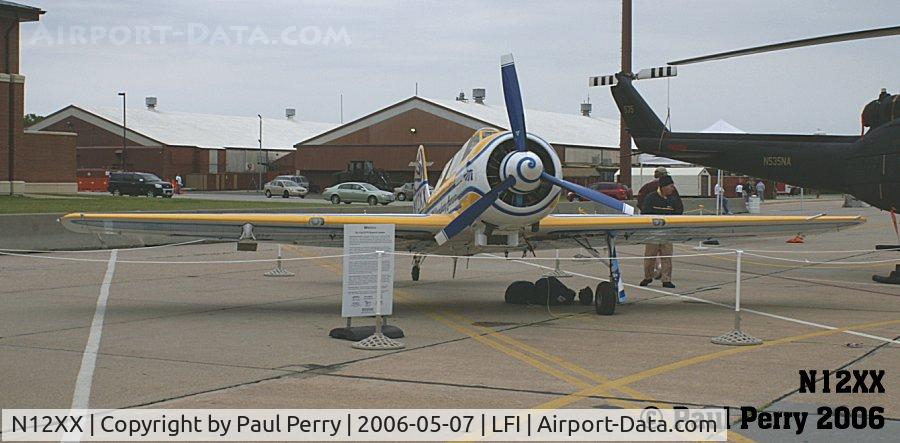 N12XX, 2002 Yakovlev (Aerostar) Yak-52TW C/N 0112232, I dig the spinner on this one