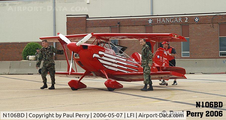 N106BD, 2003 Christen Eagle II C/N BR001, There are time when being pushed around is good