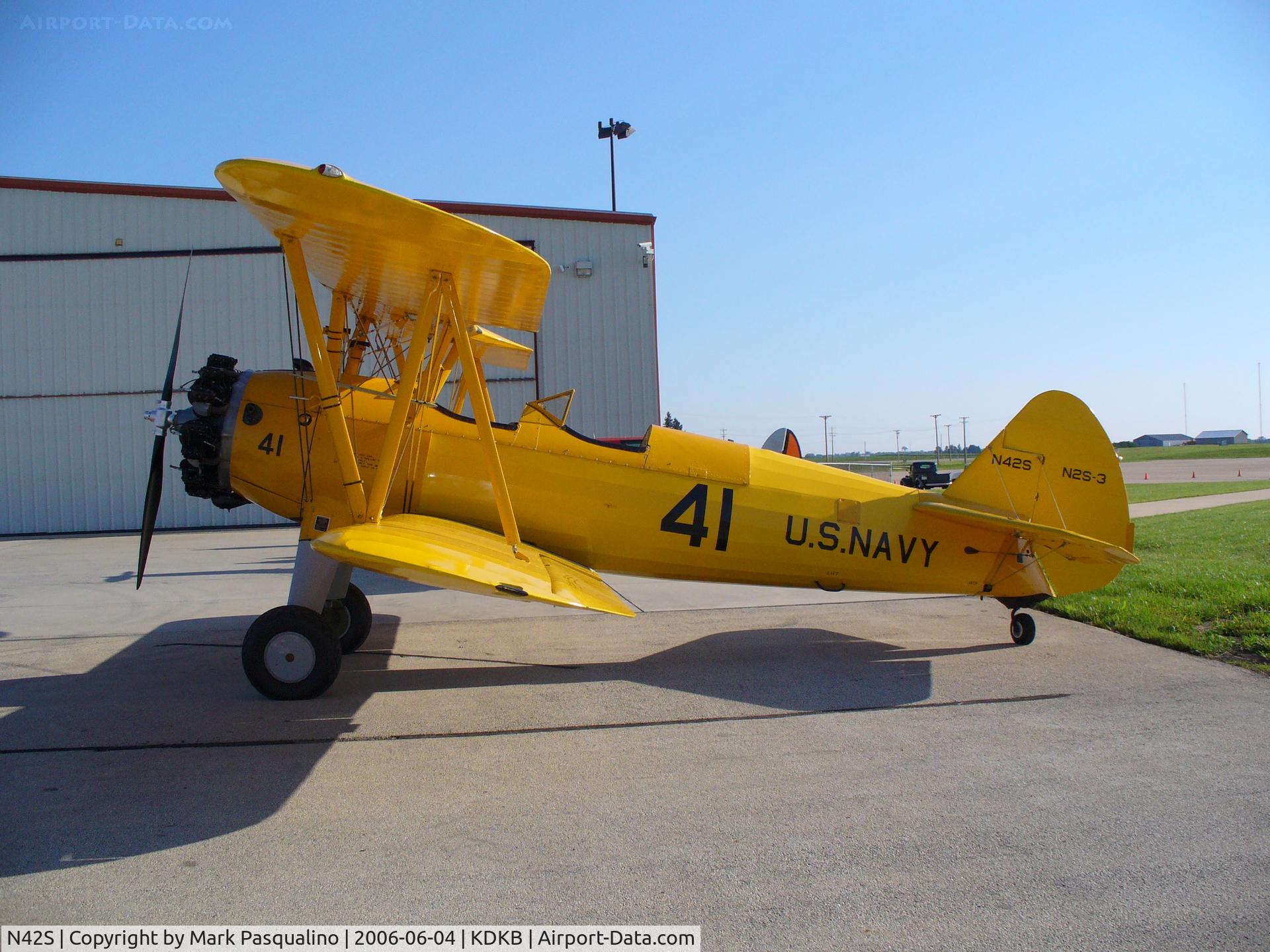N42S, 1941 Boeing B75N1 C/N 75-1261, Stearman